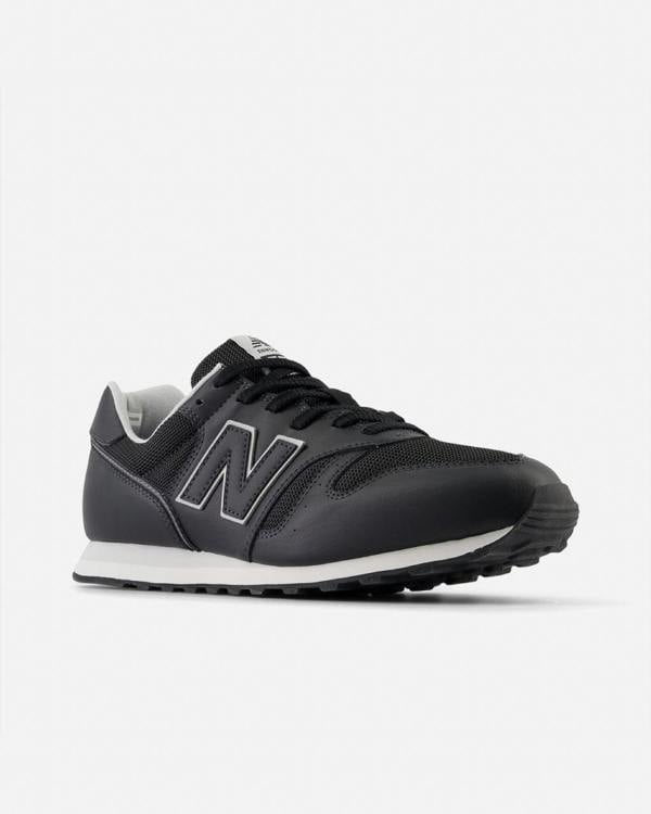 New Balance 373V2 Mens Trainers - Black/Castlerock | CHO | Designer Mens Trainers