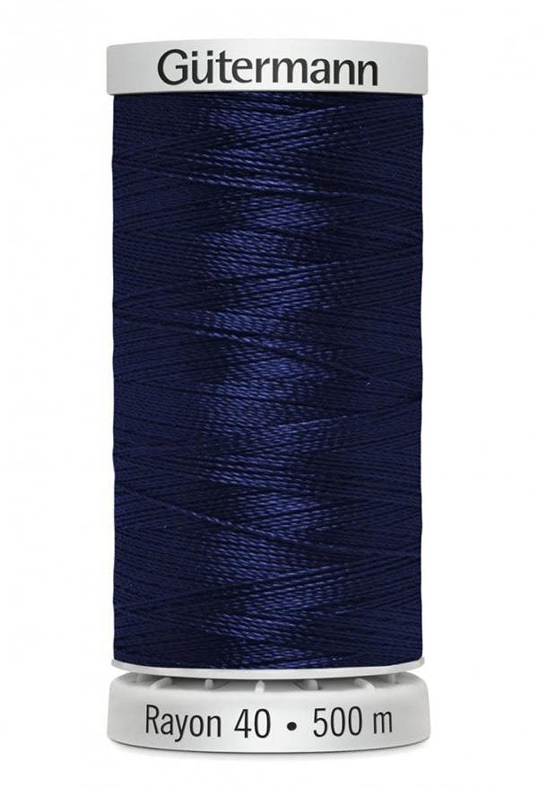 Gutermann No 40 Sulky Rayon Embroidery Thread 500m Rayon Thread Suitable For Embroidery