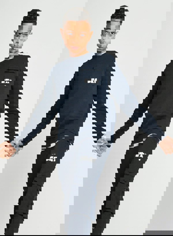 Beat Boyz Club Nemesis Cargo Sweat Top - Navy