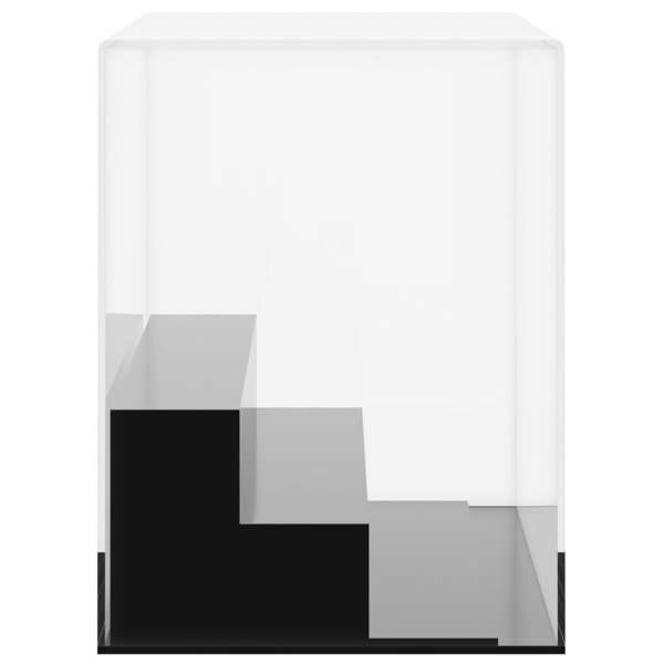 Berkfield Display Box Transparent 25x12x16 cm Acrylic