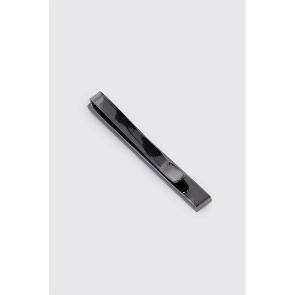 Limehaus Textured Gunmetal Tie Slide