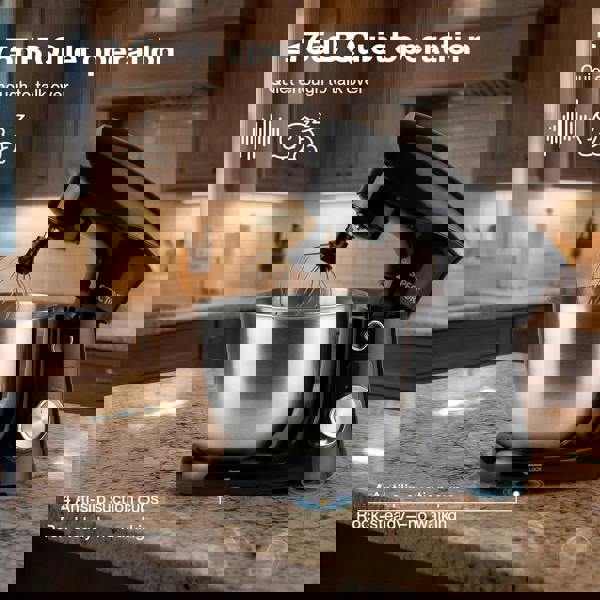 Spector Stand Mixer Electric 5L+4.5L Mixing Bowl 1500W 10 Speed Dough Hook Whisk