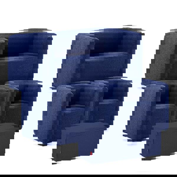 Inflatable Chair and Double Sofa Set Outdoor Furniture Wave Spas UK Blue