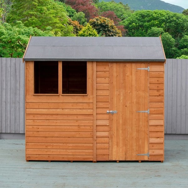 Shire Overlap 8x6 Reverse Apex Amaryllis Storage Shed - Best Shed
