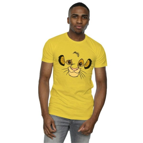 Disney Mens The Lion King Simba Face T-Shirt - Daisy