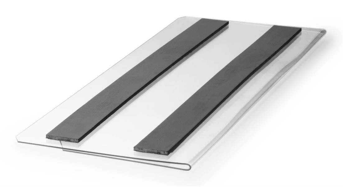 Durable Magnetic Ticket Label Holder Document Pocket | 10 Pack | 210 x 74mm