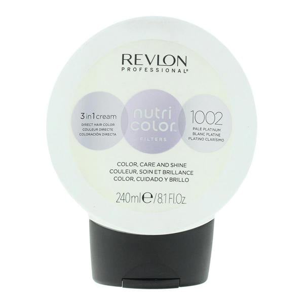 Nutri Color Filters Revlon Nutri Color Filters 1002 Pale Platinum 3 In 1 Hair Cream 240ml