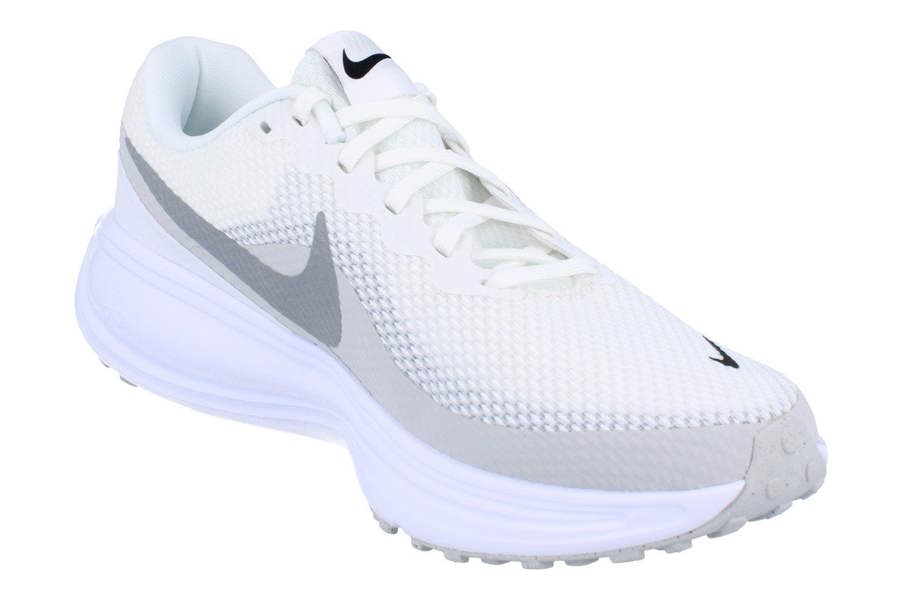 Nike Revoution 8 Mens Running Trainers Hj9198 Shoes  122 - Summit White Metallic Silver 122 - Photo 3