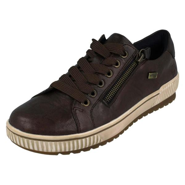 Remonte Ladies Remonte Casual Shoes With Side Zip And Remonte Tex D0700