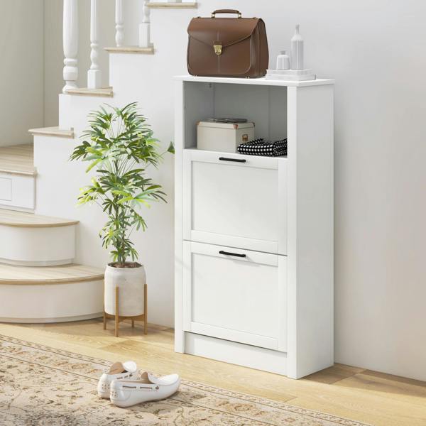 Flip-down Shoe Cabinet