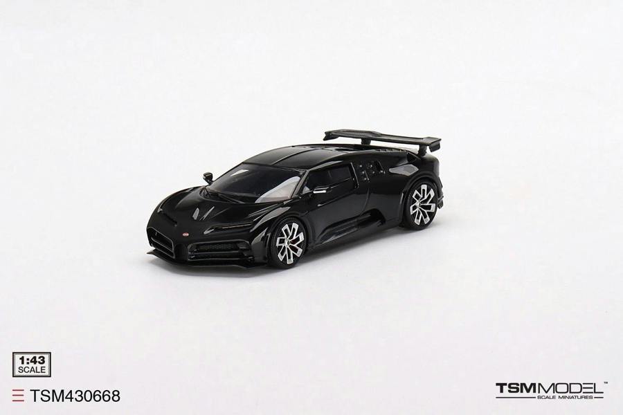 MCSlots Bugatti Centodieci Black 1:43 Scale TSM430668