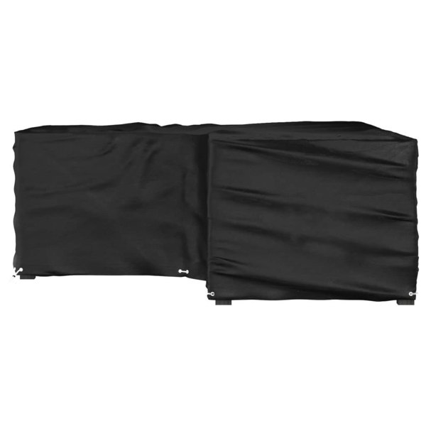 Berkfield L-Shaped Garden Furniture Cover 12 Eyelets 185x185x70 cm