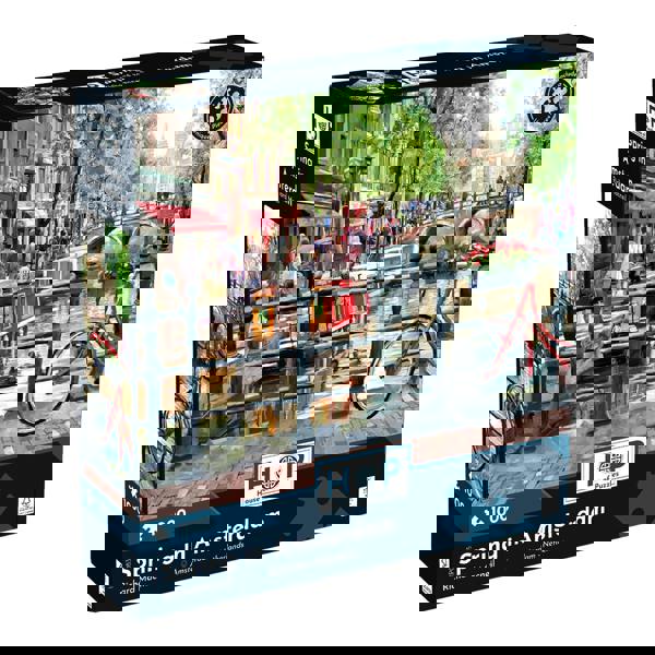 The House of Puzzles Spring in Amsterdam 1000 Piece Puzzle