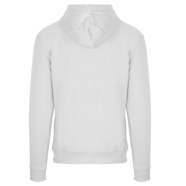 Aquascutum Classic Embossed Signature Logo Zip-Up Hoodie - White