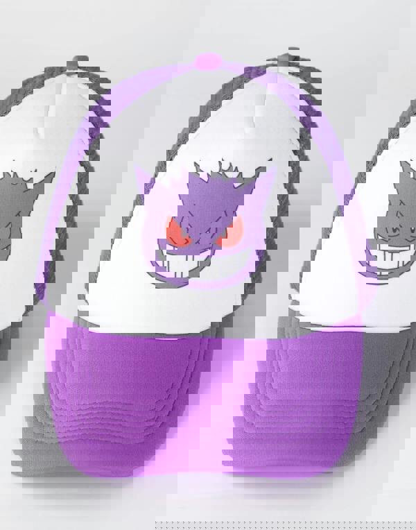 Pokemon Unisex Kids Purple Gengar Adjustable Curved Peak Cap (One Size)