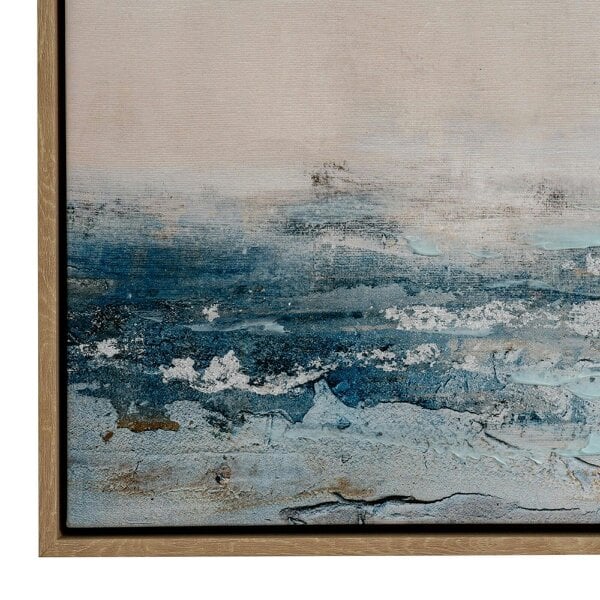 Wyld Haus Metsovo Hand Painted Sky Canvas In Frame