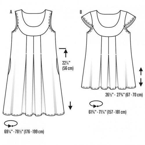 Burda Sewing Pattern 6532 Dresses and Tops For Women, 8 to 20 - Easy