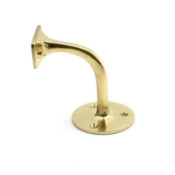 Solid Brass Handrail Bracket 80mm