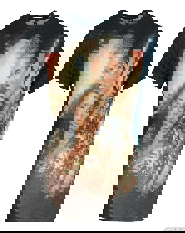 Star Wars Mens White Attack Of The Clones Short Sleeved T-Shirt