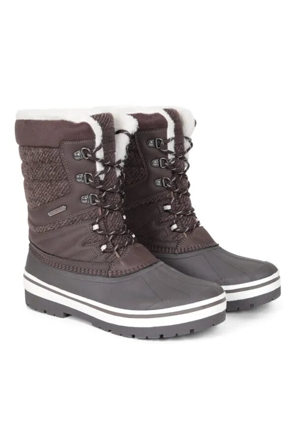 Mountain Warehouse Womens Andorra Waterproof Snow Boots - Brown