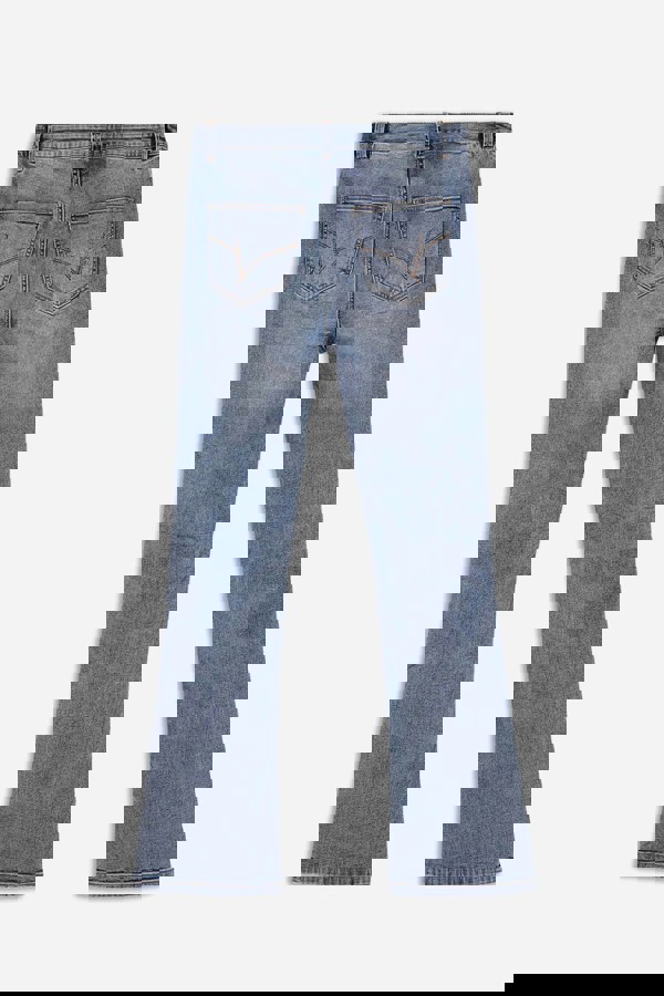 ENORSIA Lift Skinny And Shape Low Rise Flared Jeans