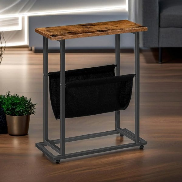 Rafaelo Mobilia Bedside Table with Magazine Holder Sling