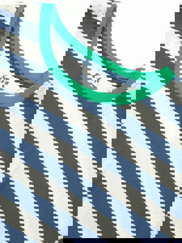 Kite Womens Organic Oxbridge Jersey T-Shirt Navy Stripe