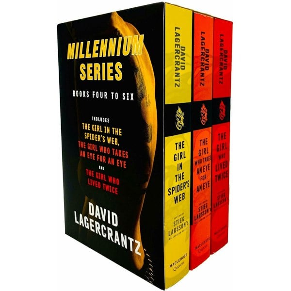 Quercus The Millennium Trilogy 3 Books Collection Set by David Lagercrantz (Books 4 - 6)