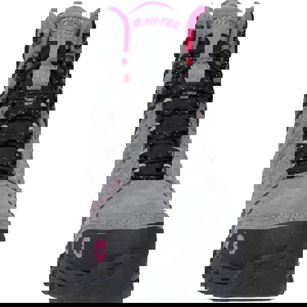 Hi-Tec V-Lite Explorer WP Cow Suede Leather Women's Grey/Fuchsia Hiking Boots