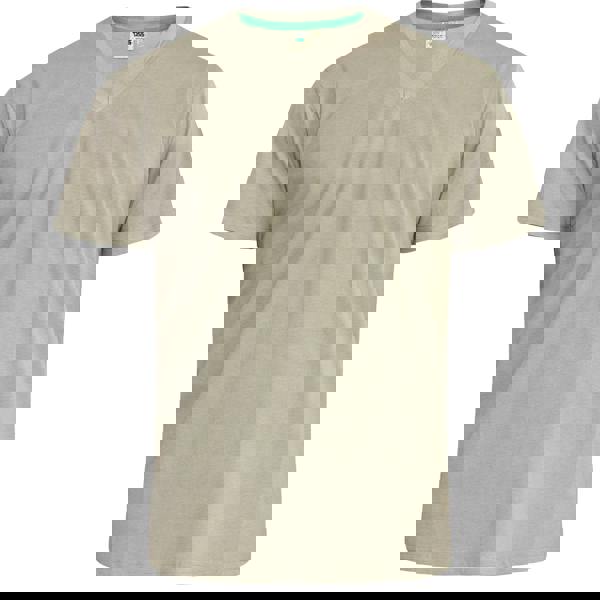 Duke Mens D555 Signature Kingsize T-Shirt - Khaki