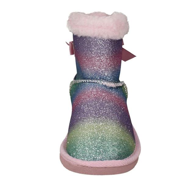 Spot On Girls Spot On Fur Trim Ankle Boots
