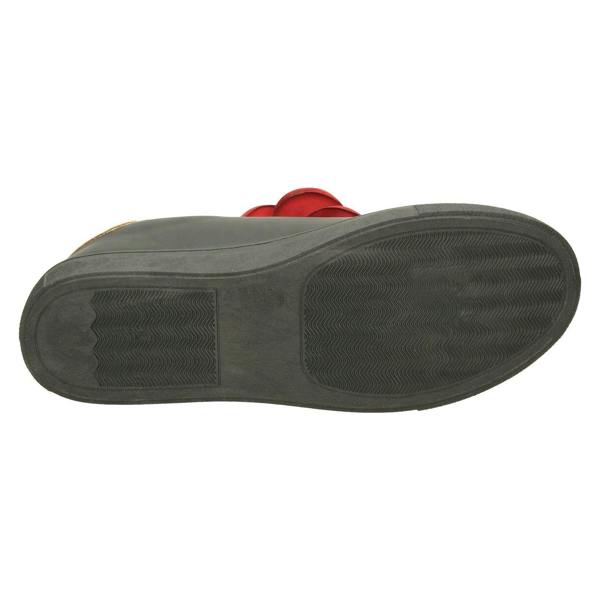 Spot On Ladies Spot On Big Flower Trim Pumps
