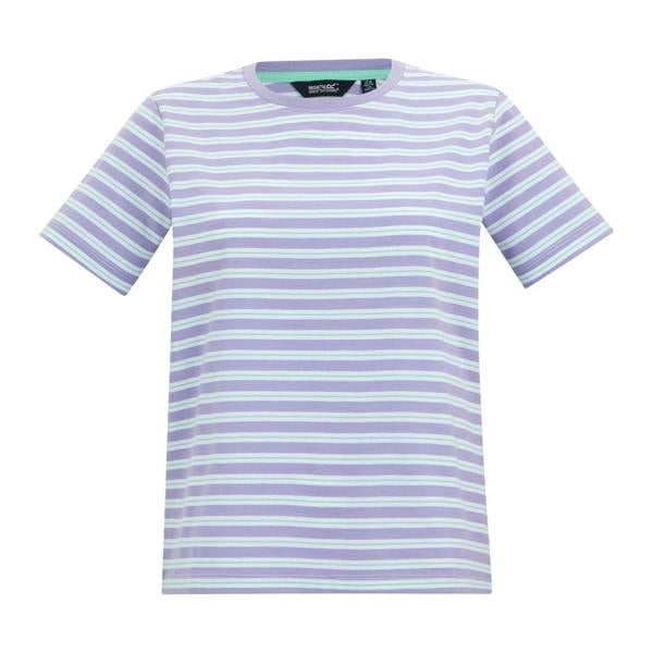 Regatta Womens/Ladies Bayletta Striped T-Shirt - Pansy - 