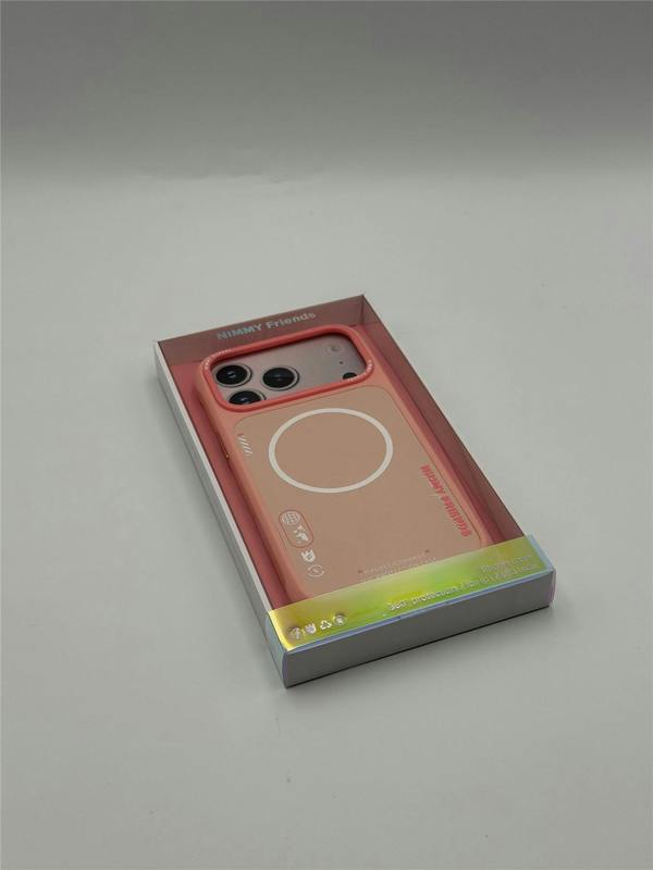 Nimmy Friends Nimmy Cool & Cute 2.0 Case with MagSafe for iPhone 17 Pro Max 6.9" Pink - N-YJKM-CX2.0-IP17-PRO-MAX-04