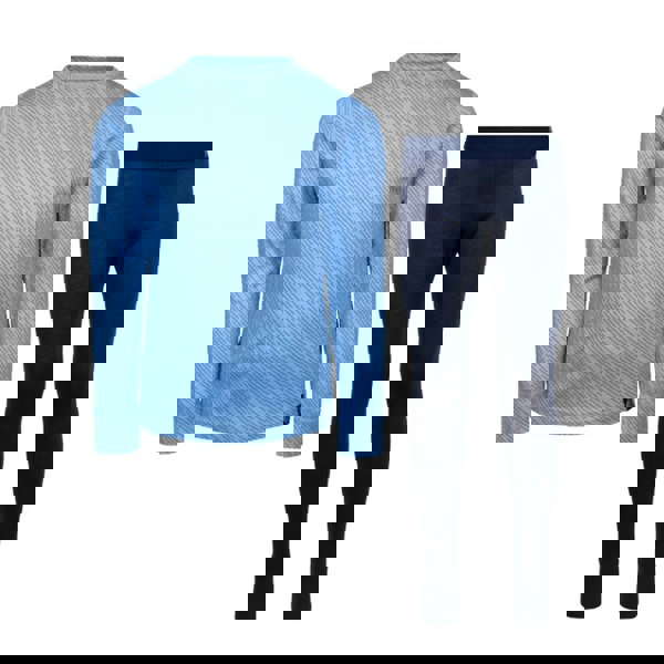 Trespass Childrens/Kids Alec Base Layer Set - Cornflower