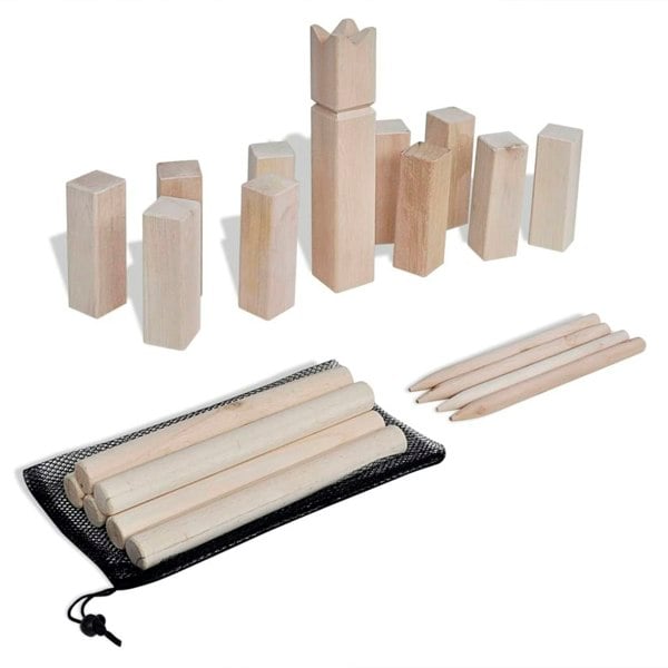 Berkfield Wooden Kubb Game Set