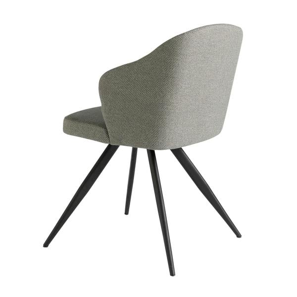 Angel Cerdá Grey Fabric Chair 4057