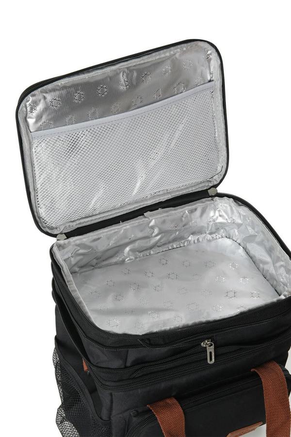 Living and Home 2-Layer Leakproof Insulated Lunch Tote Bag Adjustable Shoulder Strap
