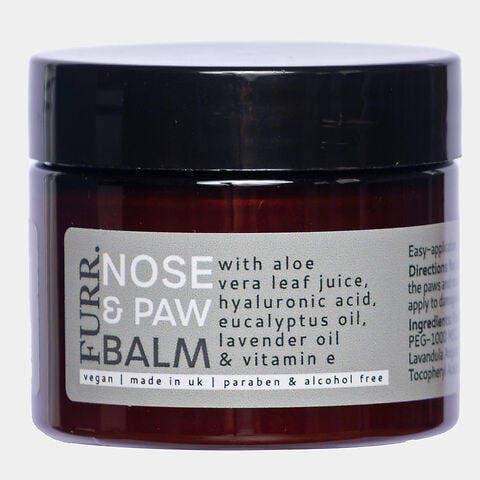FURR Paw & Nose Balm for Dogs 100ml, Lick-Safe, Natural Healing & Hydration for Dry Noses & Cracked Paws
