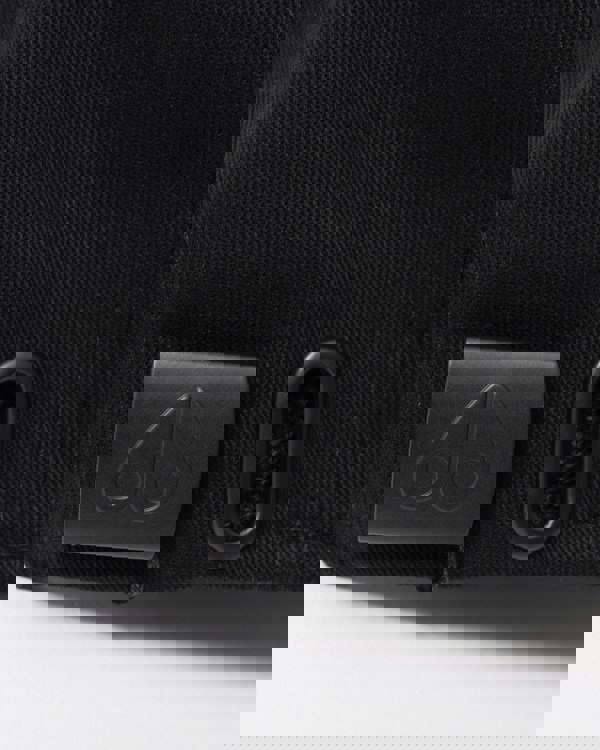 Moose Knuckles Front Logo Icon Cap - Black/Black Logo - CHO - Designer Unisex Hats