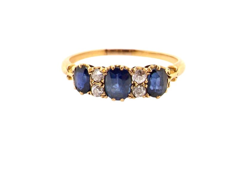 Vintage Tom A vintage Sapphire and Diamond ring