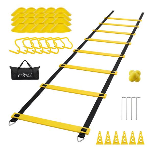 Centra  Football Training Equipment Pro Agility Speed Ladder Cones Hurdle Style