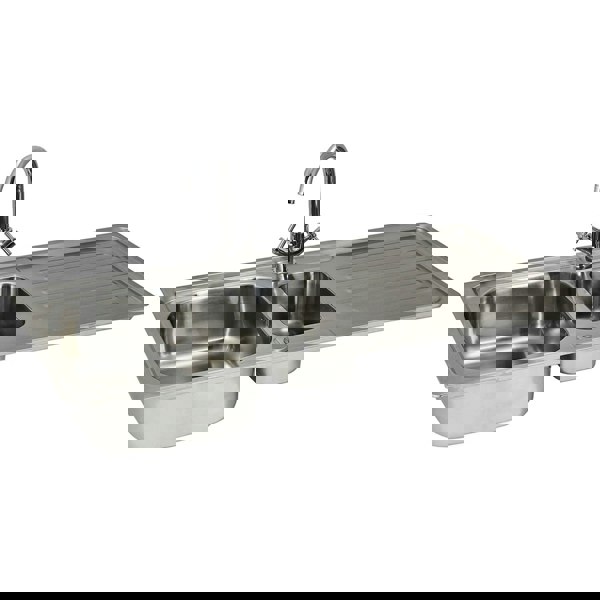 Kukoo Premium Stainless Steel Kitchen Sink & Victoria Tap