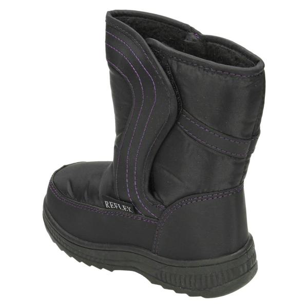 Reflex Girls Reflex Fleece Lined Snow Boots H4072