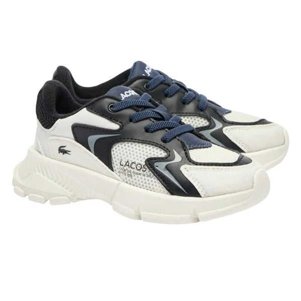 Lacoste Kids L003 Neo Trainers - Off White