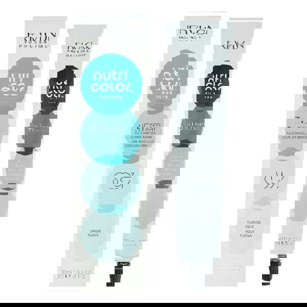 Nutri Color Filters Revlon Nutri Color Filters 097 Turquoise 3 In 1  Hair Cream 100ml