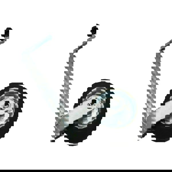 Heavy Duty Caravan Jockey Wheel 34MM (Trailer Metal Rim Wind Up Handle)