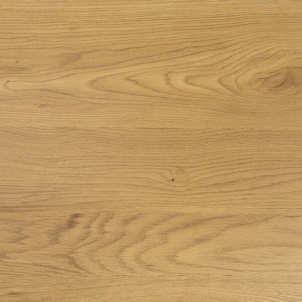 Wyld Haus Haslev Natural Oak Rectangular Coffee Table with Full Bottom Shelf