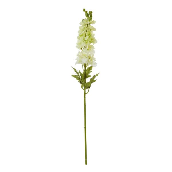 Wyld Haus Set of 3 Artificial Flowers White Elatum Delphinium Stems