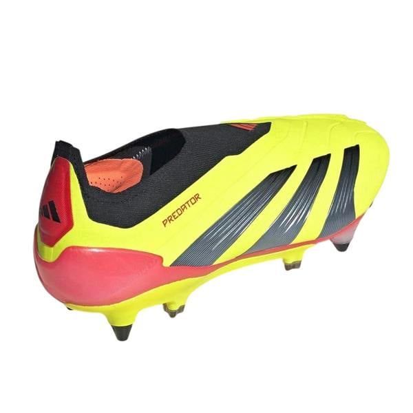 Adidas Unisex Adult Predator Elite Soft Ground Football Boots - Yellow/Black - 